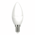 Linx LX0016 C37 Candle Opal E14 6W 520LMS LED Bulb White - Daylight