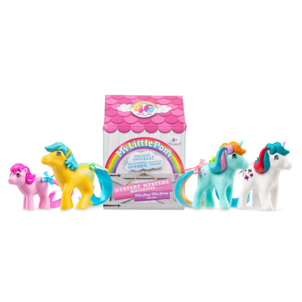 My Little 35336 Little Pony 40th Anniversary Collectable Figures Assortment CDU
