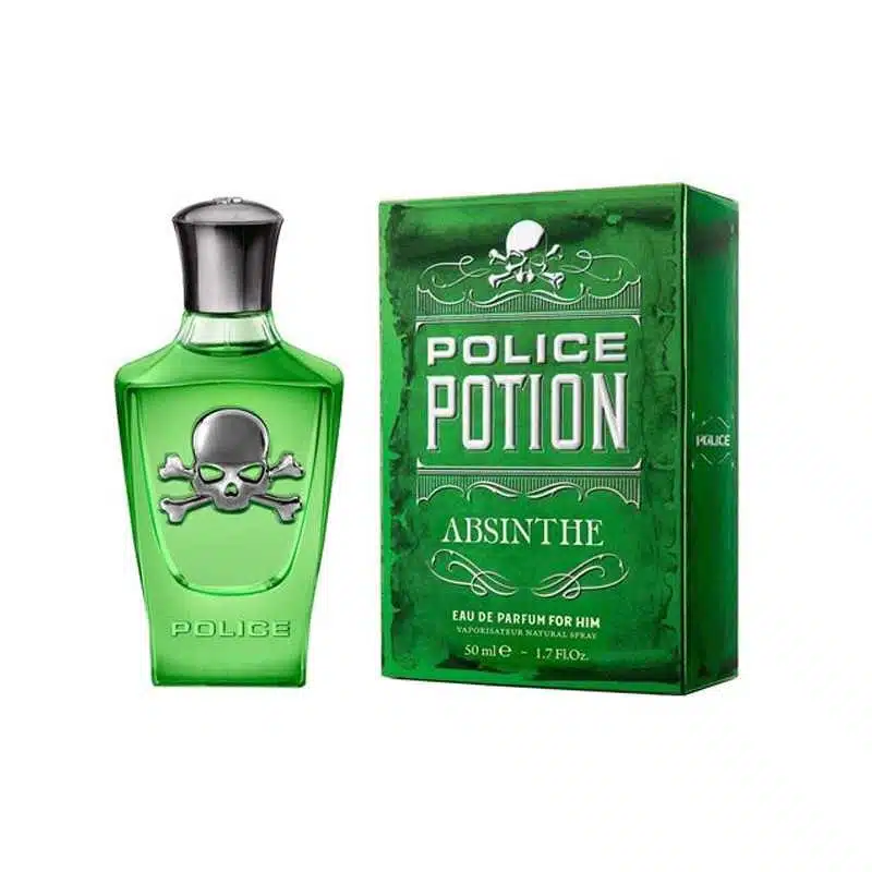 POLICE-POTION-ABSINTHE-FOR-HIM-EDP-50-ML-VAPO- Police Potion Absinthe For Him Eau de Parfum 50ml Spray - Image 1
