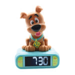 Lexibook RL800SD 3D Scooby Doo Childrens Clock with Night Light