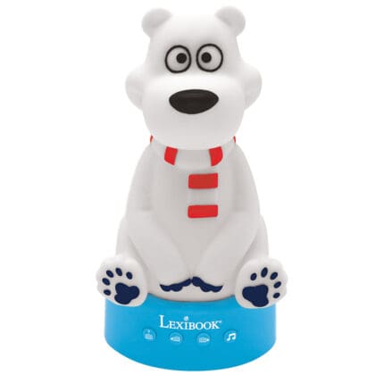 Lexibook STN01ANXEN 3D Design Teddy Bear Story Teller with Night Light