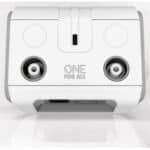 One For All SV9602 2 Way TV Signal Booster/Splitter with 4G Filter