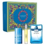 Versace Man Eau Fraiche Gift Set 100ml EDT + 75ml Deodorant Stick + 10ml EDT