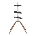 One For All WM7475 Quadpod Universal TV Stand suitable TV's 32-70 inch - Dark