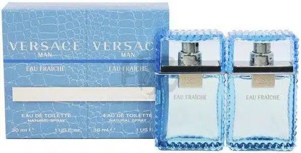 img_large_8018365500228 Versace Man Eau Fraiche Gift Set 2 x 30ml EDT Spray - Image 1