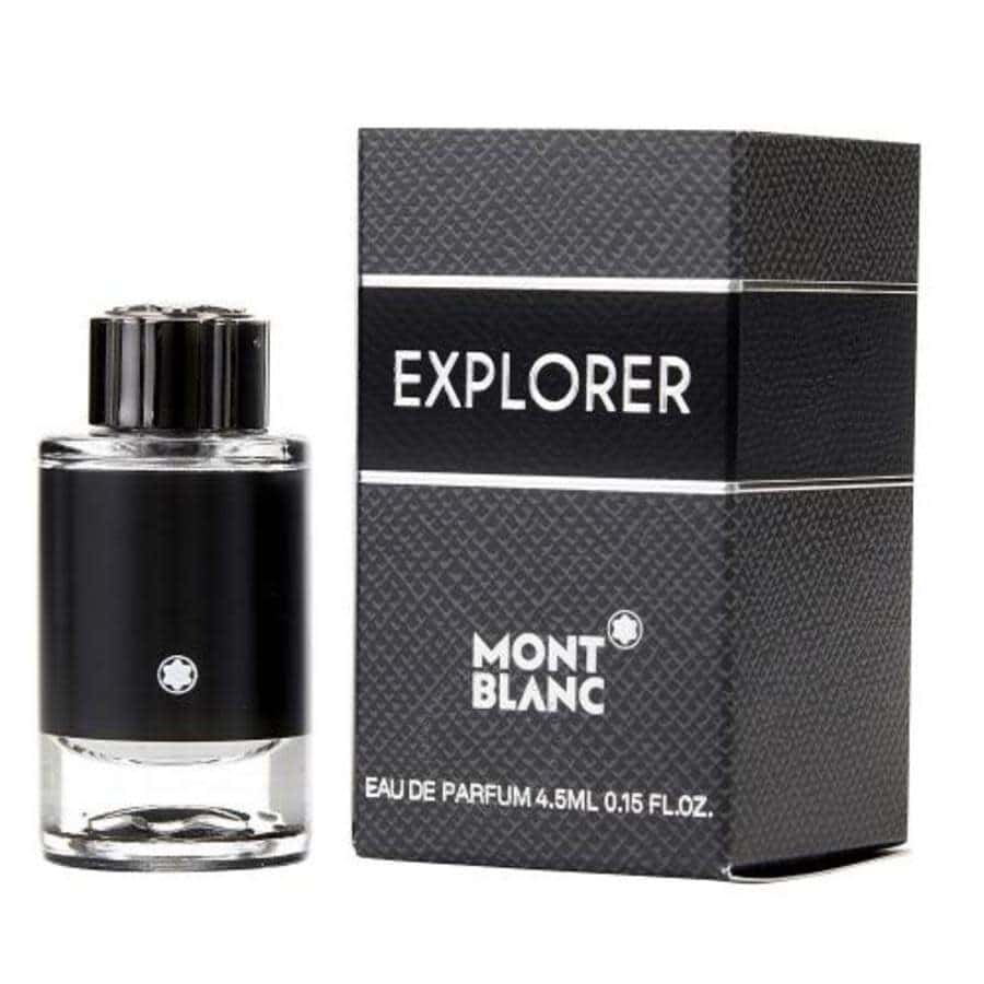 montblanc-mens-explorer-edp-spray-015-oz-fragrances-3386460101097 Mont Blanc Explorer Eau de Parfum 4.5ml Splash - Image 1