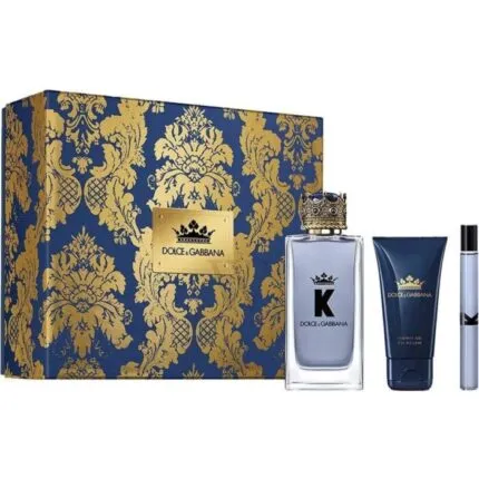 Dolce & Gabbana K Gift Set 100ml EDT + 10ml EDT + 50ml Aftershave Balm