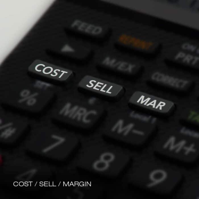 Casio HR8RCE Compact 12 Digit Display Printing Calculator - Image 3