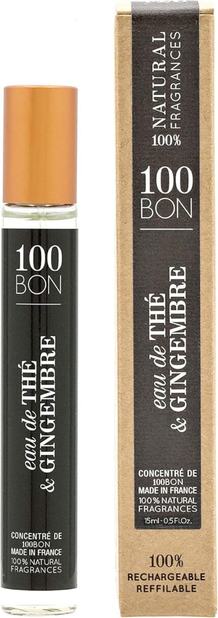 100BON Eau de Th? et Gingembre Refillable Eau de Parfum Concentrate 15ml Spray