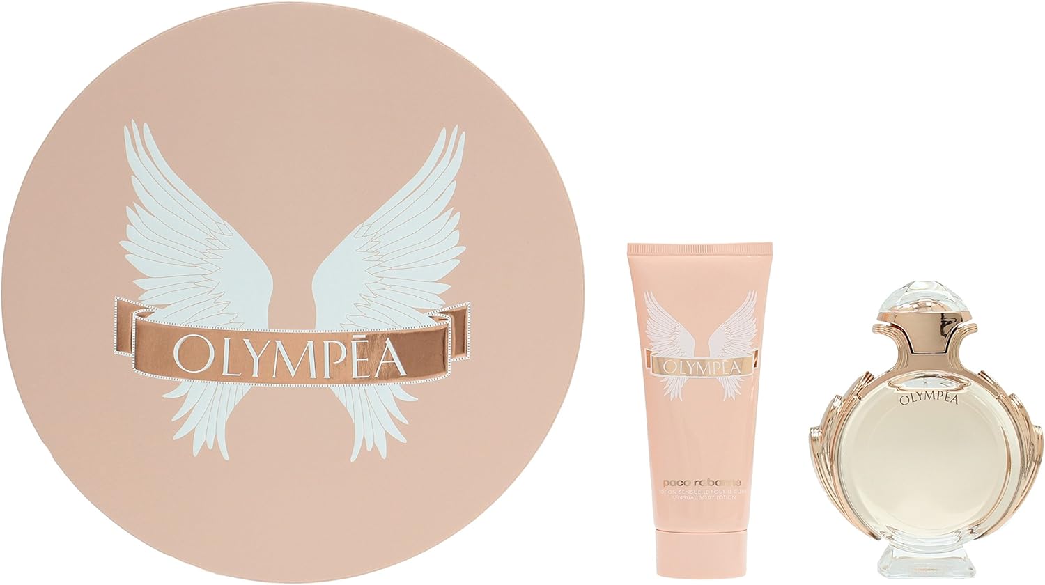 81cq5dHll9L._AC_SL1500_ Paco Rabanne Olympea Gift Set 80ml EDP + 100ml Body Lotion - Image 1