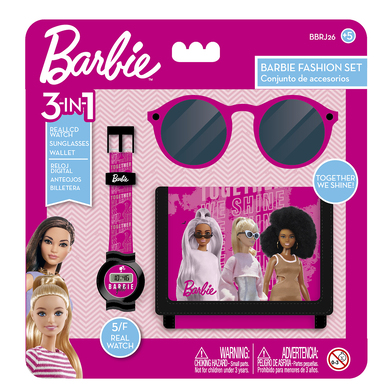 Barbie  3-in-1 Giftset with Watch, Sunglasses and Wallet