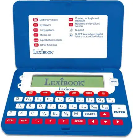 Lexibook D660EN English Electronic Dictionary with Thesaurus: Improve Your Vocabulary Instantly