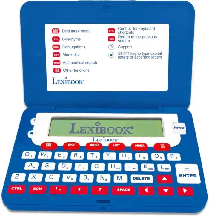 Lexibook D660EN English Electronic Dictionary with Thesaurus: Improve Your Vocabulary Instantly