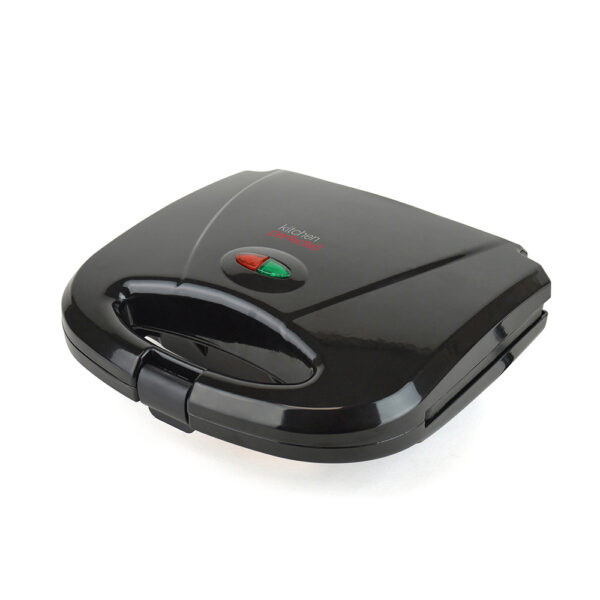 Lloytron E2605BK KitchenPerfected 2 Slice Sandwich & Omelette Maker - Black