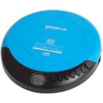 Groov-e GVPS110/BE Retro Series Personal CD Player - Blue