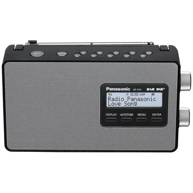 Panasonic RFD10 Portable DAB/FM Radio - Black
