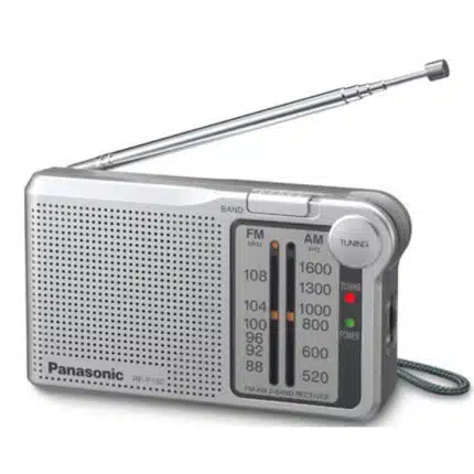 Panasonic RFP150 Portable AM/FM Radio - Silver