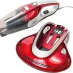 Ewbank EW0400 UV-C 2-in-1 Stick Vacuum Cleaner & Bed/Fabric Sanitiser Red/Silver