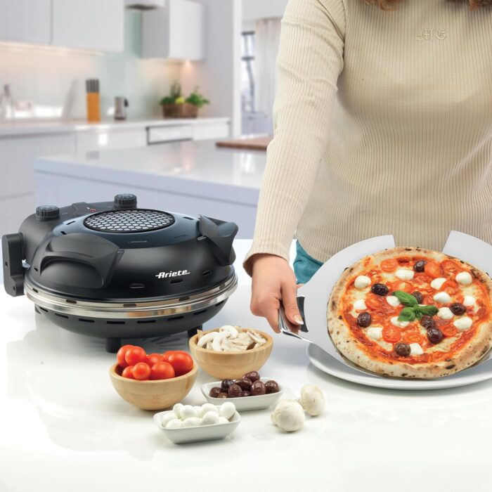 Ariete AR9280 Single Pizza Oven with Viewing Window Black - Image 5