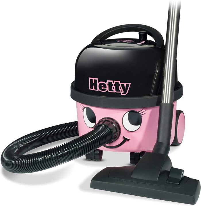 Numatic NU9289 Compact Eco Hetty Vacuum Cleaner 230V Pink / Black
