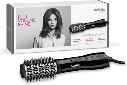 BaByliss 2764U Hot Air Brush Ionic Mixed Bristl Hair Styling