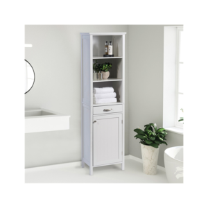 Greenhurst Tall Storage Cabinet - White
