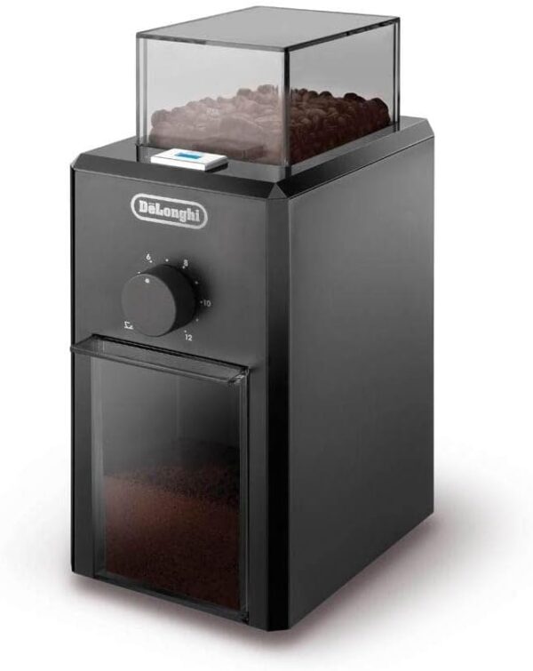 Delonghi KG79 Coffee Grinder | Pro Burr | 120g | Cup Select