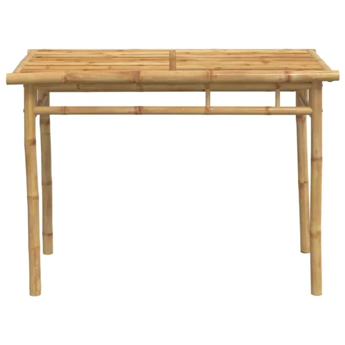 Vidaxl Garden Dining Table 110x55x75 Cm Bamboo