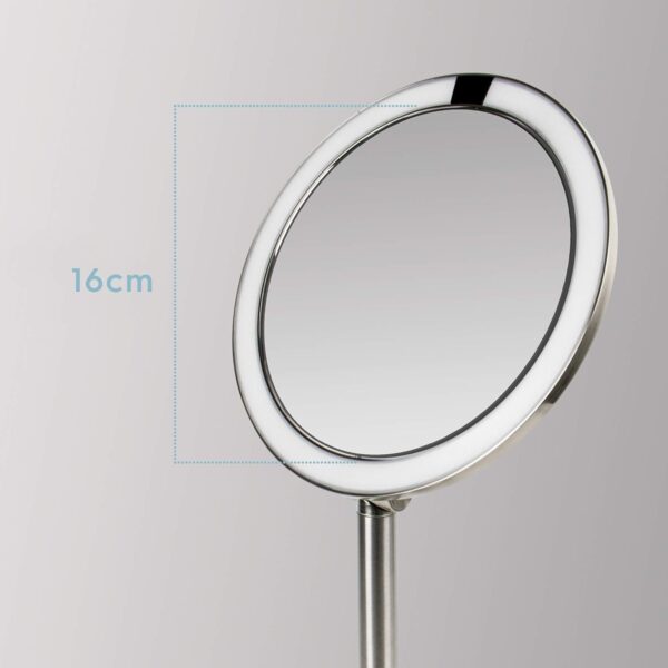 Homedics Twist Illuminated Cosmetics Mirror Motion - Image 6