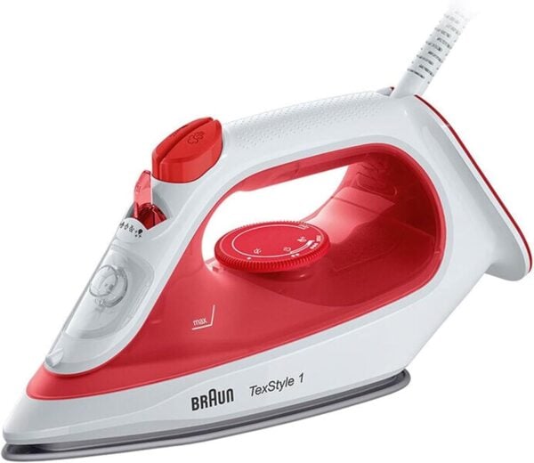 Braun SI1019RD Iron | 25g/min Steam | 1900W | TexStyle1