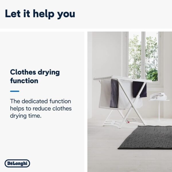 Delonghi DEX216F Dehumidifier | 16L/24hrs - High Performance - Image 3