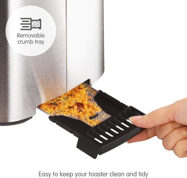 Morphy Richards 222067 Toaster Equip 2 Slice S/S Deep Slots Re - Image 7