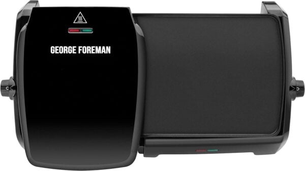 George Foreman 23450 Family Grill & Griddle | 2 in 1 | 10 Portion