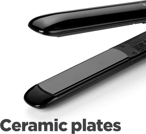 Babyliss Straightener Rose Lustre 230* Ceramic Plates - Image 2