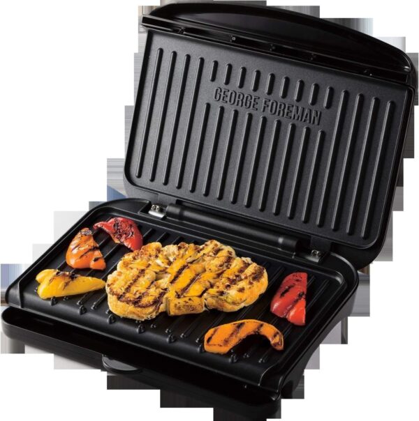 George Foreman Medium Fit Grill Flat Design - Image 2
