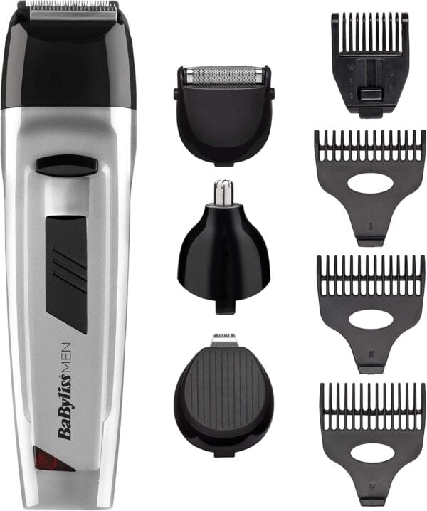 Grooming Kit | 8 in 1 | Rechargeable | Silver
