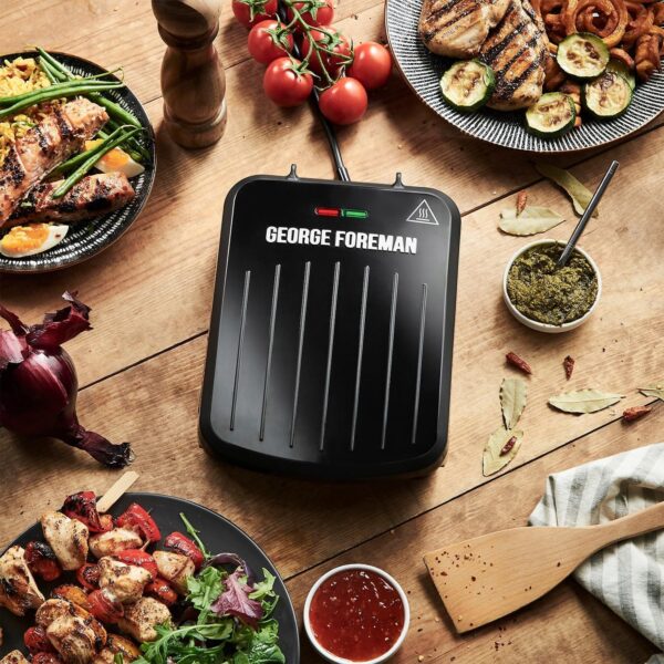 George Foreman 25800 Small  | 2 Portion | Fit Grill | Black - Image 3