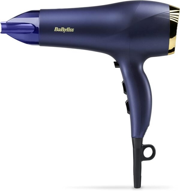 Babyliss 5781U Hair Dryer | Midnight Luxe | 2300w | 2.2m | Blue
