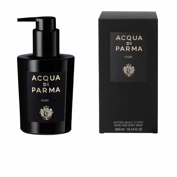 8028713813597_2 Acqua di Parma Oud Hand & Body Wash 300ml - Image 1