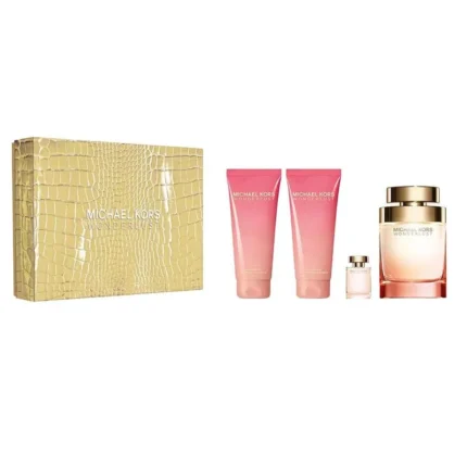 Michael Kors Wonderlust Gift Set 100ml EDP + 100ml Body Lotion + 100ml Shower Gel + 4ml EDP