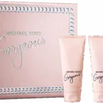 Michael Kors Gorgeous! Gift Set 100ml EDP + 100ml Body Lotion + 100ml Shower Gel + 5ml EDP