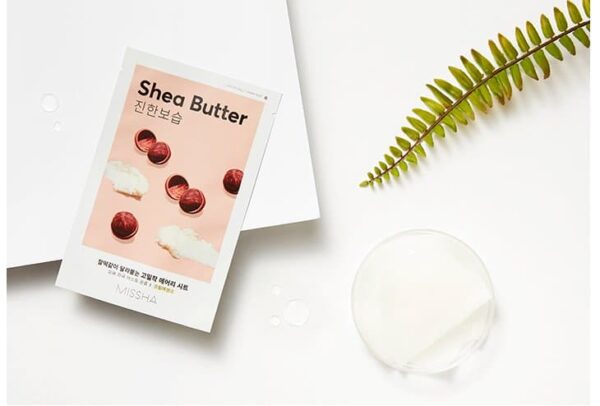 Missha Airy Fit Sheet Mask 19g - Shea Butter - Image 2