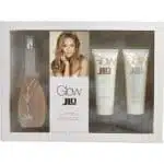 Jennifer Lopez Glow Gift Set 100ml EDT +  75ml Body Lotion + 75ml Shower Gel