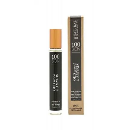 100BON Oud Wood & Amyris Refillable Eau de Parfum 15ml Spray