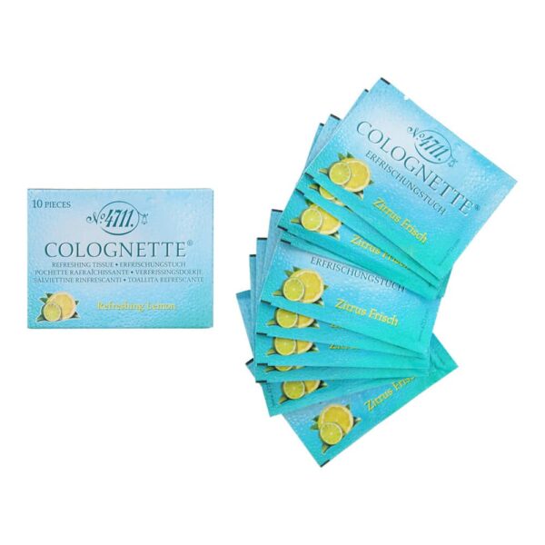 M?urer & Wirtz 4711 Refreshing Lemon Tissue Pack - 20 Pieces - Image 2