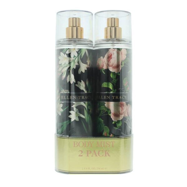 Ellen Tracy Body Mist Gift Set 236ml Confident Body Mist + 236ml Courageous Body Mist - Image 2