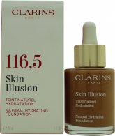 Clarins Skin Illusion Natural Hydrating Foundation SPF15 30ml - 116.5 Coffee