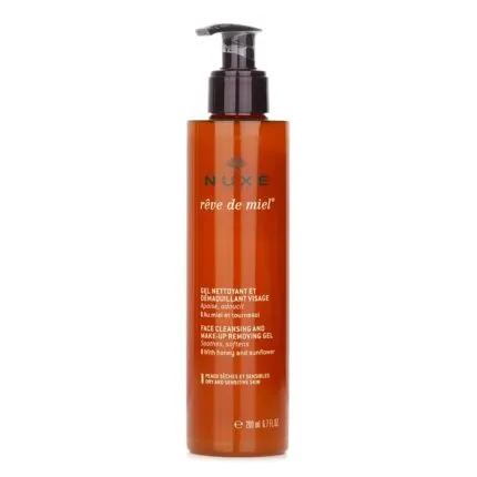 Nuxe Reve de Miel Face Cleansing and Make-Up Removing Gel 200ml
