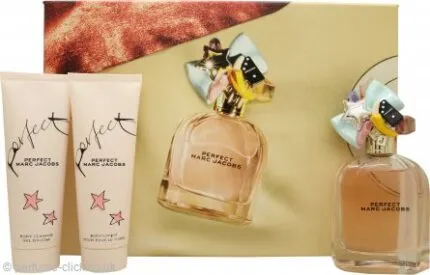 Marc Jacobs Perfect Gift Set 100ml EDP + 75ml Body Lotion + 75ml Shower Gel