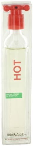 Benetton Hot Eau de Toilette 100ml Spray - New Edition